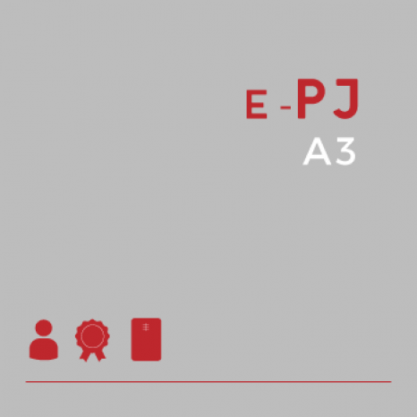 Certificado Digital para Pessoa Jurídica A3 de 18 meses em cartão para ME/EPP/MEI (e-PJ A3)